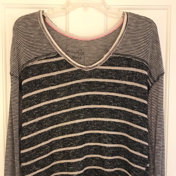 Free People striped long sleeve - Picture 2 of 4